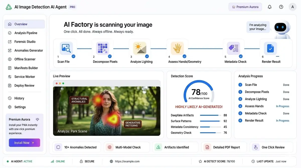 AI Borrow Money Agent — example of the AI tool dashboard software